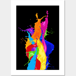 Colour Splash Posters and Art